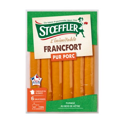 La francfort 6 x 40g (Stoeffler)