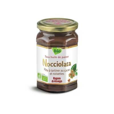 Nocciolata pâte à tartiner biologique au cacao et noisettes 270 g (Rigoni Di Asiago)