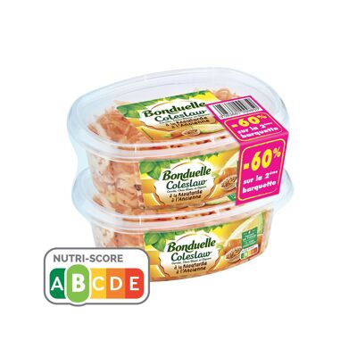 Coleslaw à la moutarde à l'ancienne bonduelle 320gx2 2éme à -60% (Bonduelle)