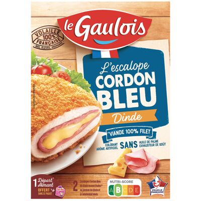 200g le gaulois escalopes cordon bleu de dinde x2 (Le Gaulois)
