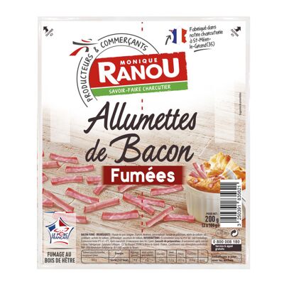 Allumettes de bacon fumées (Monique Ranou)