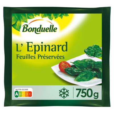 L'epinard feuilles préservées (Bonduelle)