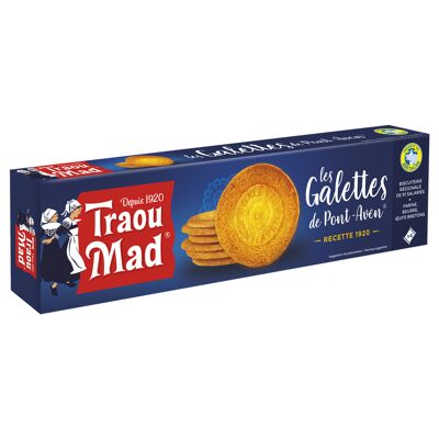 Étui 16 galettes bretonnes au beurre 130g traou mad (Traou Mad)