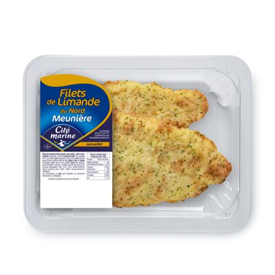 Filets de limande du nord meunière - 200g - frais (Cité Marine)