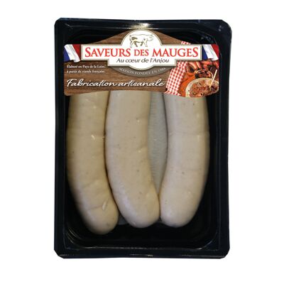 Boudin blanc x3 360g vpf (Saveurs Des Mauges)