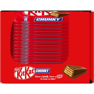Kitkat chunky barre au chocolat au lait 40g (Nestle)