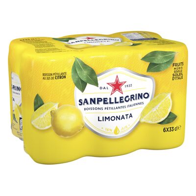 San pellegrino boisson pétillante au jus de citron 6 x 33cl (Sanpellegrino)
