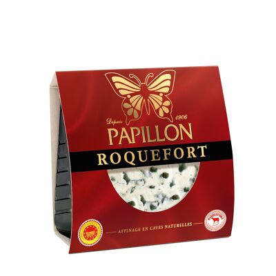 Roquefort aop papillon tranche papillon saveurs 125g x6 (Papillon)