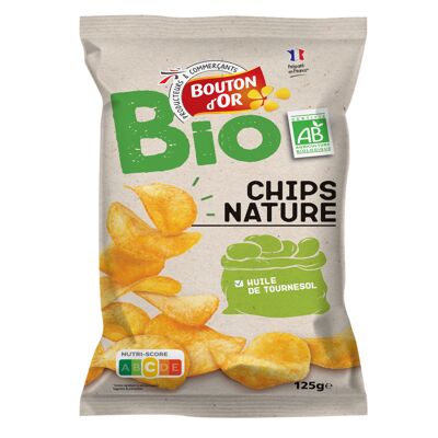 Bouton d'or chips nature bio 125g (Bouton Dor)