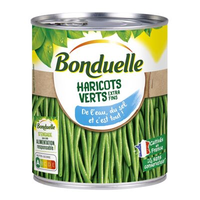 Le haricot vert extra-fin (Bonduelle)