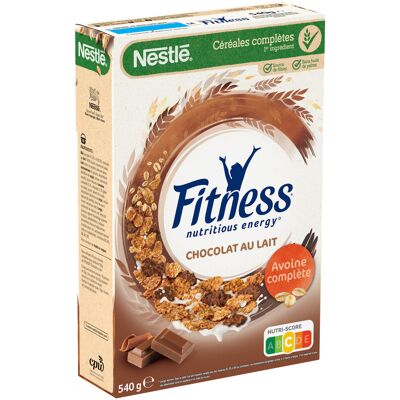 Fitness chocolat céréales 540g (Nestle)