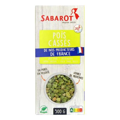 Etui 500g pois casses de france sabarot (Sabarot)